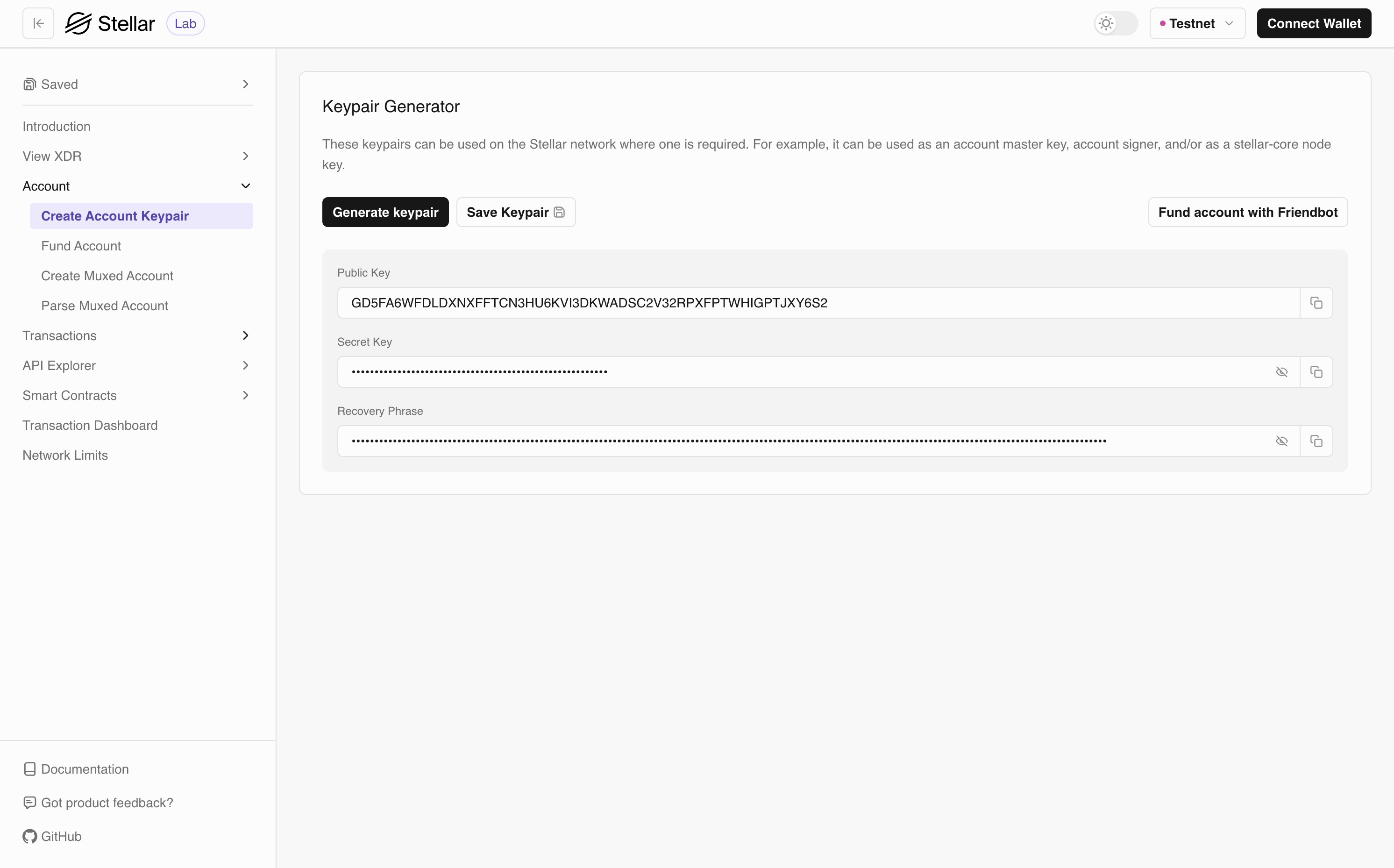 Lab: Create Account